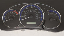 2010 Subaru Forester Instrument Cluster Speedometer Gauges P/N:85002SC170 Fits OEM Used Auto Parts - Oemusedautoparts1.com