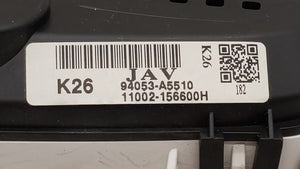 2013-2015 Hyundai Elantra Gt Instrument Cluster Speedometer Gauges P/N:94053-A5511 94053-A5510 Fits 2013 2014 2015 OEM Used Auto Parts - Oemusedautoparts1.com