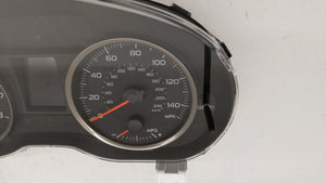 2014 Subaru Xv Instrument Cluster Speedometer Gauges P/N:85013FJ120 Fits OEM Used Auto Parts