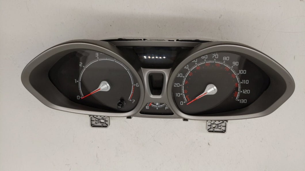 2012-2013 Ford Fiesta Instrument Cluster Speedometer Gauges P/N:DE8T-10849-CC DE8T-10849-CB Fits 2012 2013 OEM Used Auto Parts - Oemusedautoparts1.com