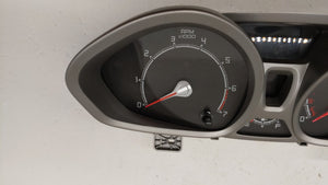 2012-2013 Ford Fiesta Instrument Cluster Speedometer Gauges P/N:DE8T-10849-CC DE8T-10849-CB Fits 2012 2013 OEM Used Auto Parts - Oemusedautoparts1.com