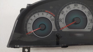 2008 Toyota Solara Instrument Cluster Speedometer Gauges P/N:83800-06S90-00 83800-06Q10-00 Fits 2007 OEM Used Auto Parts - Oemusedautoparts1.com