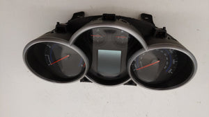 2012 Chevrolet Cruze Instrument Cluster Speedometer Gauges P/N:95487984 95487986 Fits OEM Used Auto Parts - Oemusedautoparts1.com