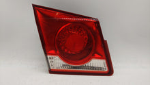 2011-2016 Chevrolet Cruze Tail Light Assembly Driver Left OEM Fits 2011 2012 2013 2014 2015 2016 OEM Used Auto Parts - Oemusedautoparts1.com