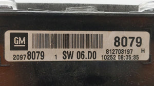 2011 Chevrolet Equinox Instrument Cluster Speedometer Gauges P/N:20978081 20978079 Fits OEM Used Auto Parts