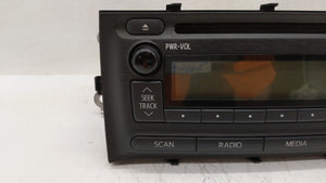 2012-2014 Toyota Prius C Radio AM FM Cd Player Receiver Replacement P/N:86120-52D10 Fits 2012 2013 2014 OEM Used Auto Parts - Oemusedautoparts1.com