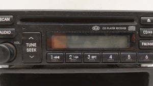 2005 Kia Sorento Radio AM FM Cd Player Receiver Replacement P/N:96140-3E200 96140-3E201 Fits 2003 2004 2006 OEM Used Auto Parts - Oemusedautoparts1.com