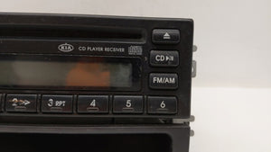 2005 Kia Sorento Radio AM FM Cd Player Receiver Replacement P/N:96140-3E200 96140-3E201 Fits 2003 2004 2006 OEM Used Auto Parts - Oemusedautoparts1.com