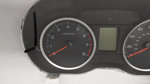 2017 Subaru Forester Instrument Cluster Speedometer Gauges P/N:85012SG160 Fits OEM Used Auto Parts - Oemusedautoparts1.com