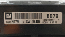 2011 Chevrolet Equinox Instrument Cluster Speedometer Gauges P/N:20978081 20978079 Fits OEM Used Auto Parts - Oemusedautoparts1.com