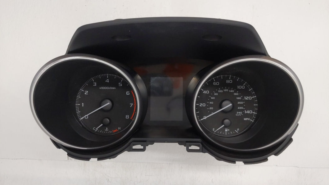 2017 Subaru Legacy Instrument Cluster Speedometer Gauges P/N:85002AL60A Fits OEM Used Auto Parts - Oemusedautoparts1.com