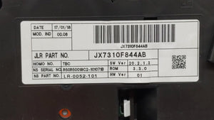 2017-2019 Jaguar Xe Instrument Cluster Speedometer Gauges P/N:JX7310F844AB Fits 2017 2018 2019 OEM Used Auto Parts