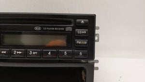 2006 Kia Sorento Radio AM FM Cd Player Receiver Replacement P/N:96140-3E200 96140-3E201 Fits 2003 2004 2005 OEM Used Auto Parts - Oemusedautoparts1.com