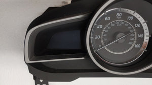 2014 Mazda 3 Instrument Cluster Speedometer Gauges P/N:BHN1F BJS9C Fits OEM Used Auto Parts - Oemusedautoparts1.com