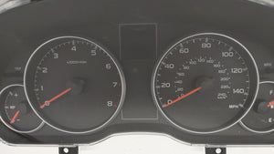 2013-2014 Subaru Legacy Instrument Cluster Speedometer Gauges P/N:85004AJ01A Fits 2013 2014 OEM Used Auto Parts - Oemusedautoparts1.com