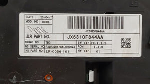 2018 Jaguar Xf Instrument Cluster Speedometer Gauges P/N:JX6310F844AA Fits OEM Used Auto Parts