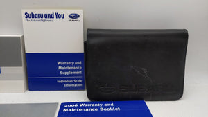 2006 Subaru Legacy Owners Manual Book Guide OEM Used Auto Parts