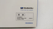 2006 Subaru Legacy Owners Manual Book Guide OEM Used Auto Parts