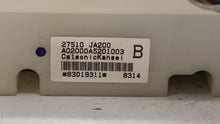 2007-2008 Nissan Altima Ac Calentador Climatizador 27510 Ja200|27500 Ja10a 241895