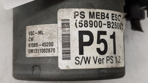 2014-2015 Kia Soul ABS Pump Control Module Replacement P/N:58900-B2506 58929-B2506 Fits 2014 2015 OEM Used Auto Parts - Oemusedautoparts1.com