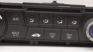 2013-2015 Honda Civic Climate Control Module Temperature AC/Heater Replacement P/N:79500TR6A013M1 Fits 2013 2014 2015 OEM Used Auto Parts - Oemusedautoparts1.com