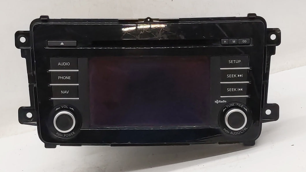 2013-2014 Mazda Cx-9 Radio AM FM Cd Player Receiver Replacement P/N:TK22 66 DV0A TK22 66 DV0 Fits 2013 2014 OEM Used Auto Parts - Oemusedautoparts1.com