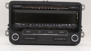 2014 Volkswagen Jetta Radio AM FM Cd Player Receiver Replacement P/N:1K0035164F 1K0 035 164 F Fits 2013 2015 OEM Used Auto Parts - Oemusedautoparts1.com