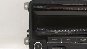 2014 Volkswagen Jetta Radio AM FM Cd Player Receiver Replacement P/N:1K0035164F 1K0 035 164 F Fits 2013 2015 OEM Used Auto Parts - Oemusedautoparts1.com