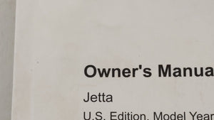 2012 Volkswagen Jetta Owners Manual Book Guide OEM Used Auto Parts