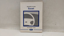 1999 Ford Escort Owners Manual Book Guide OEM Used Auto Parts - Oemusedautoparts1.com