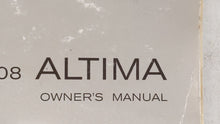 2008 Nissan Altima Owners Manual Book Guide OEM Used Auto Parts