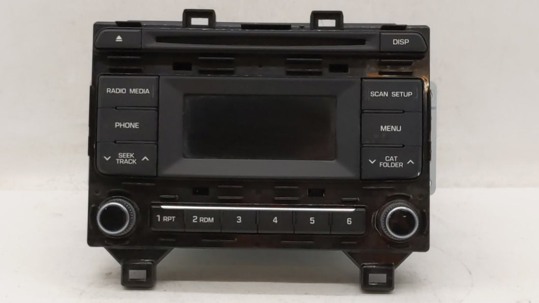 2015 Hyundai Sonata Radio AM FM Cd Player Receiver Replacement P/N:96170-C20004X Fits OEM Used Auto Parts - Oemusedautoparts1.com