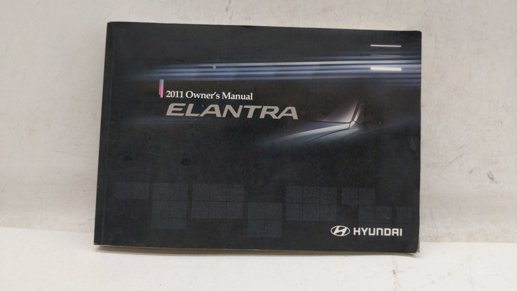 2011 Hyundai Elantra Owners Manual Book Guide OEM Used Auto Parts