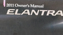 2011 Hyundai Elantra Owners Manual Book Guide OEM Used Auto Parts