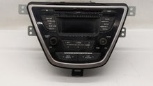 2013 Hyundai Elantra Radio AM FM Cd Player Receiver Replacement P/N:96170-3X155RA5 Fits OEM Used Auto Parts - Oemusedautoparts1.com