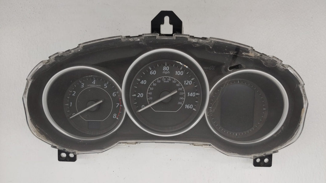 2014 Mazda 6 Instrument Cluster Speedometer Gauges P/N:11GLK2E Fits OEM Used Auto Parts - Oemusedautoparts1.com