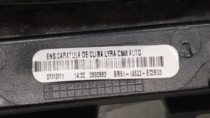 2012 Ford Focus Climate Control Module Temperature AC/Heater Replacement P/N:BM51-18522-BC BM5T-18C612-AJ Fits OEM Used Auto Parts - Oemusedautoparts1.com