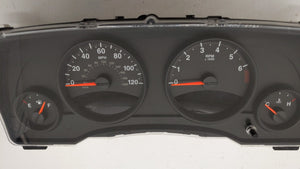 2011-2012 Jeep Patriot Instrument Cluster Speedometer Gauges P/N:68080404AE 68080402AE Fits 2011 2012 OEM Used Auto Parts - Oemusedautoparts1.com