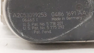 2007-2008 Chrysler Pacifica Throttle Body P/N:04861691 0489 1691 Fits 2006 2007 2008 2009 2010 2011 OEM Used Auto Parts - Oemusedautoparts1.com