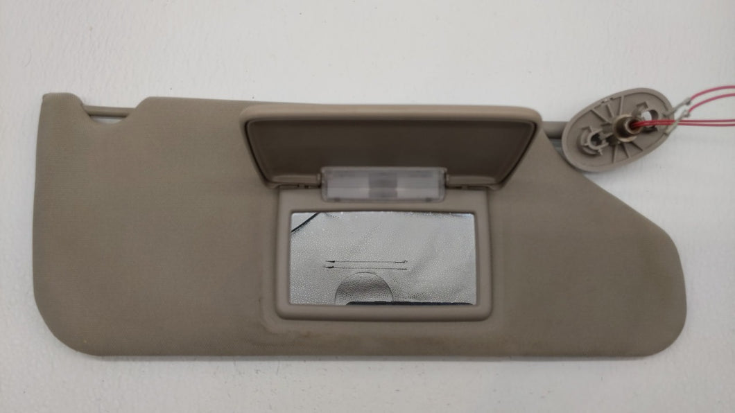 2005-2010 Jeep Grand Cherokee Sun Visor Shade Replacement Passenger Right Mirror Fits 2005 2006 2007 2008 2009 2010 OEM Used Auto Parts - Oemusedautoparts1.com