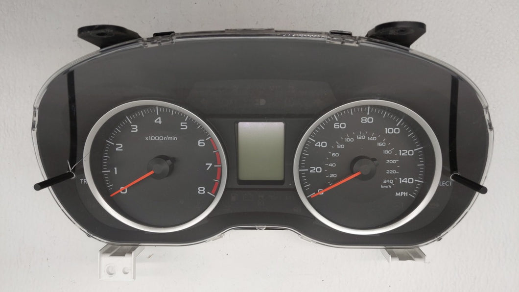 2015 Subaru Forester Instrument Cluster Speedometer Gauges P/N:85002SG660 Fits OEM Used Auto Parts - Oemusedautoparts1.com