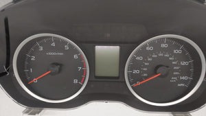 2015 Subaru Forester Instrument Cluster Speedometer Gauges P/N:85002SG660 Fits OEM Used Auto Parts - Oemusedautoparts1.com