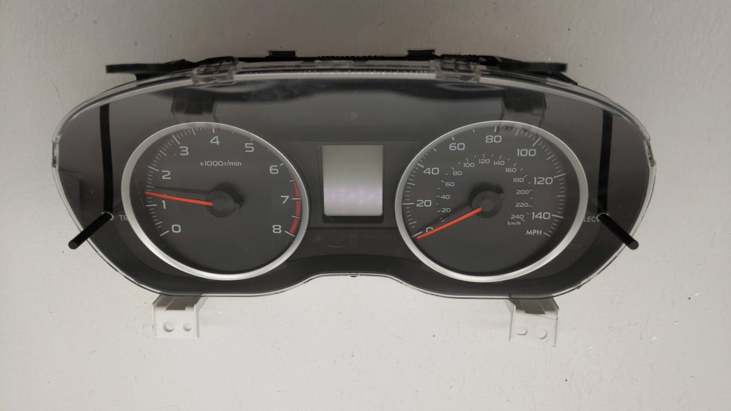 2015 Subaru Forester Instrument Cluster Speedometer Gauges P/N:85002SG660 Fits OEM Used Auto Parts - Oemusedautoparts1.com