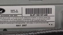 2008 Ford Escape Radio AM FM Cd Player Receiver Replacement P/N:8L8Y-18C869-AR 8L8T-19C107-AL Fits OEM Used Auto Parts - Oemusedautoparts1.com