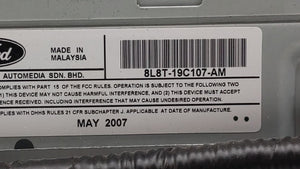 2008 Ford Escape Radio AM FM Cd Player Receiver Replacement P/N:8L8Y-18C869-AR 8L8T-19C107-AL Fits OEM Used Auto Parts - Oemusedautoparts1.com