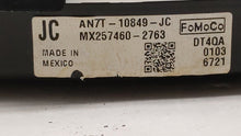 2010 Mercury Milan Instrument Cluster Speedometer Gauges P/N:AN7T-10849-JC Fits OEM Used Auto Parts - Oemusedautoparts1.com