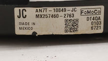 2010-2010 Mercury Milan Velocímetro Instrumento Cluster Indicadores 246970