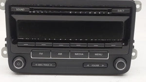 2014-2016 Volkswagen Beetle Radio AM FM Cd Player Receiver Replacement P/N:1K0 035 164 H Fits 2014 2015 2016 2017 OEM Used Auto Parts - Oemusedautoparts1.com