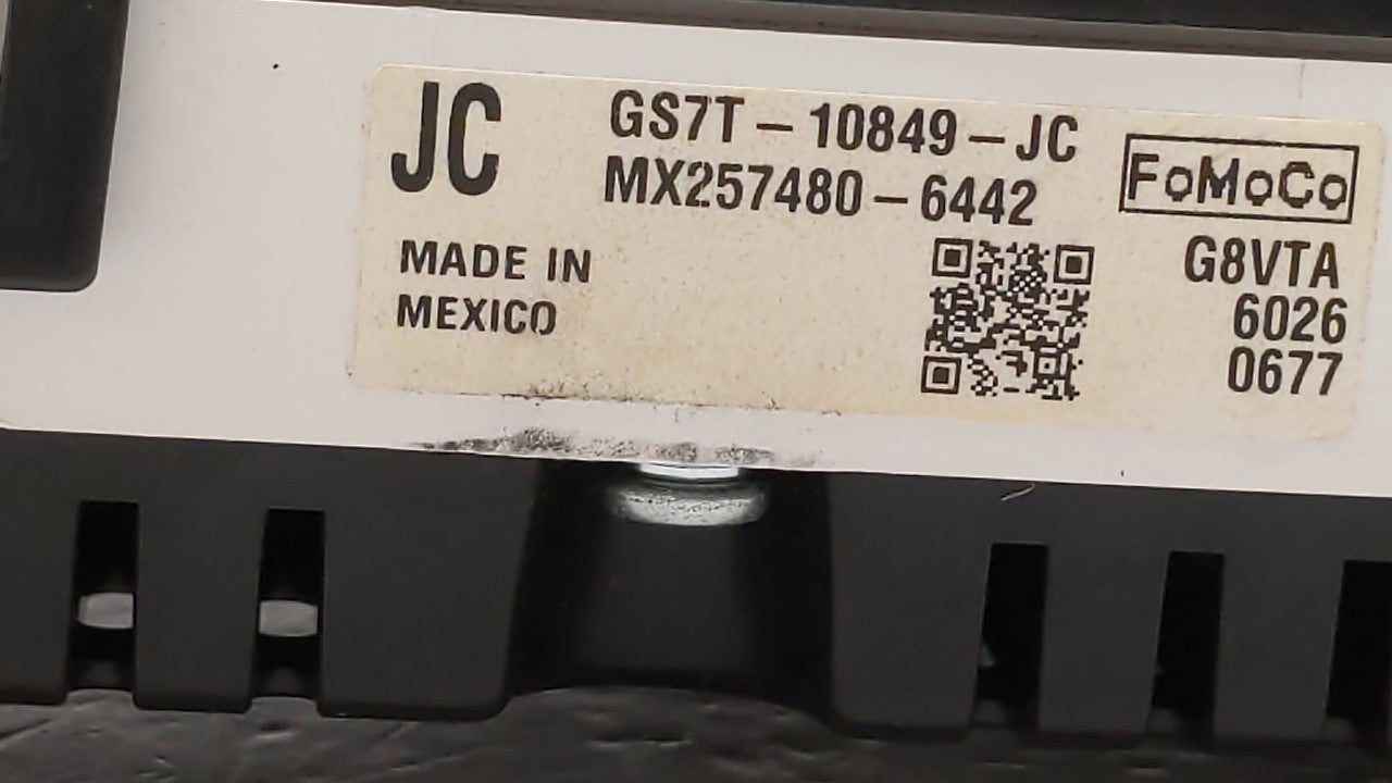2016-2016 Ford Fusion Speedometer Instrument Cluster Gauges 247027 - Oemusedautoparts1.com