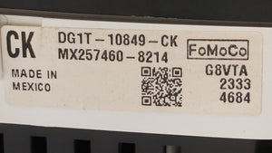 2013 Ford Taurus Instrument Cluster Speedometer Gauges P/N:DG1T-10849-CL DG1T-10849-CK Fits OEM Used Auto Parts - Oemusedautoparts1.com